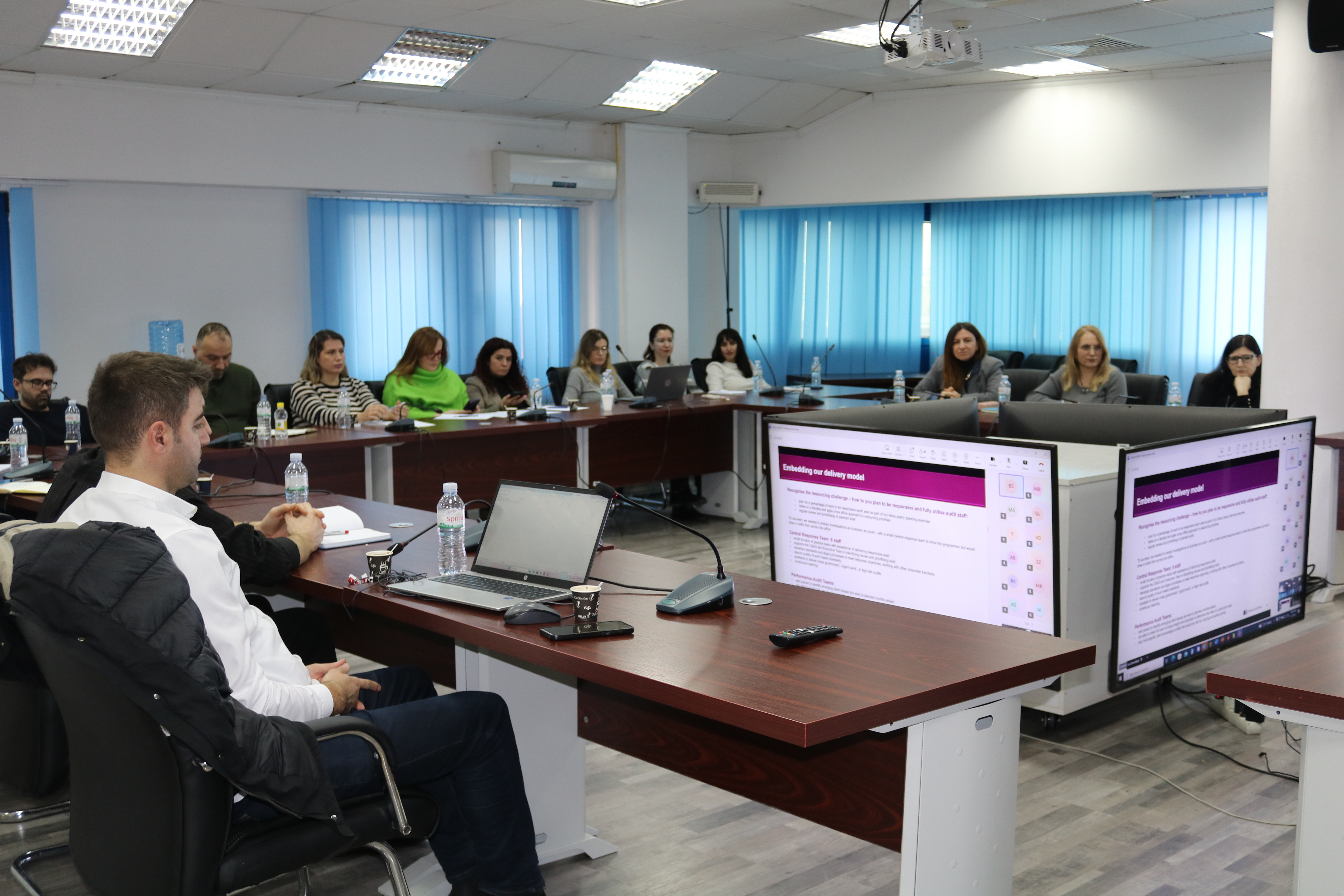 Auditorët e ZKA-së ndoqën trajnimin për auditime të shpejta zhvilluar nga Zyra Kombëtare e Auditimit e Mbretërisë së Bashkuar 