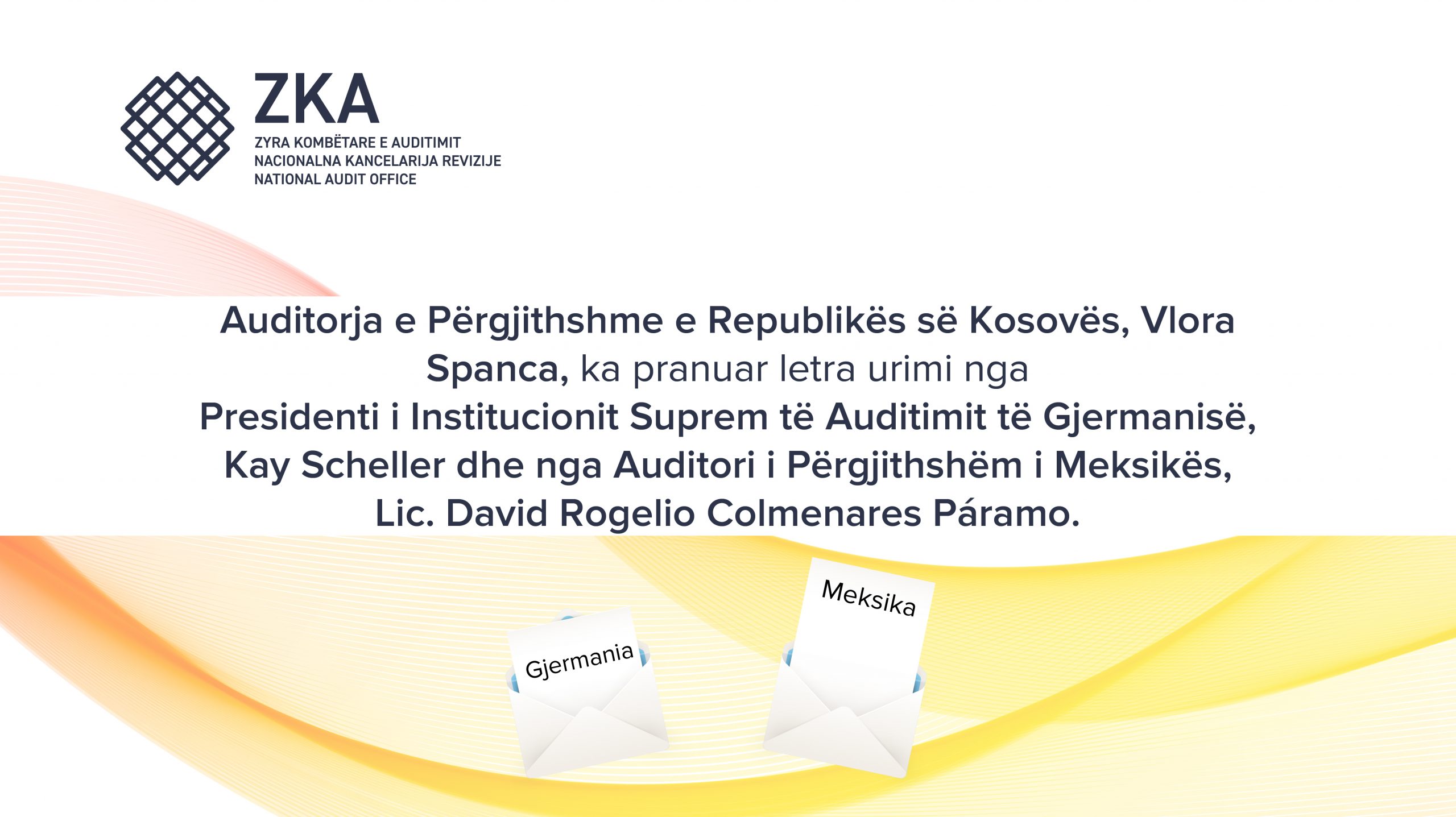 Homologët nga Gjermania dhe Meksika urojnë Auditoren e Përgjithshme të Kosovës